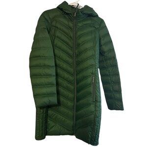 Michael Kors Hooded Mid Length Puffer Coat